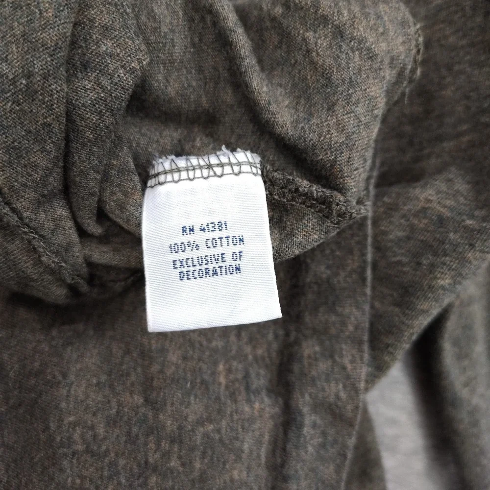 Polo Ralph Lauren Large T Shirt M Green Heather Long‎ Sleeve Pony Pullover Mens